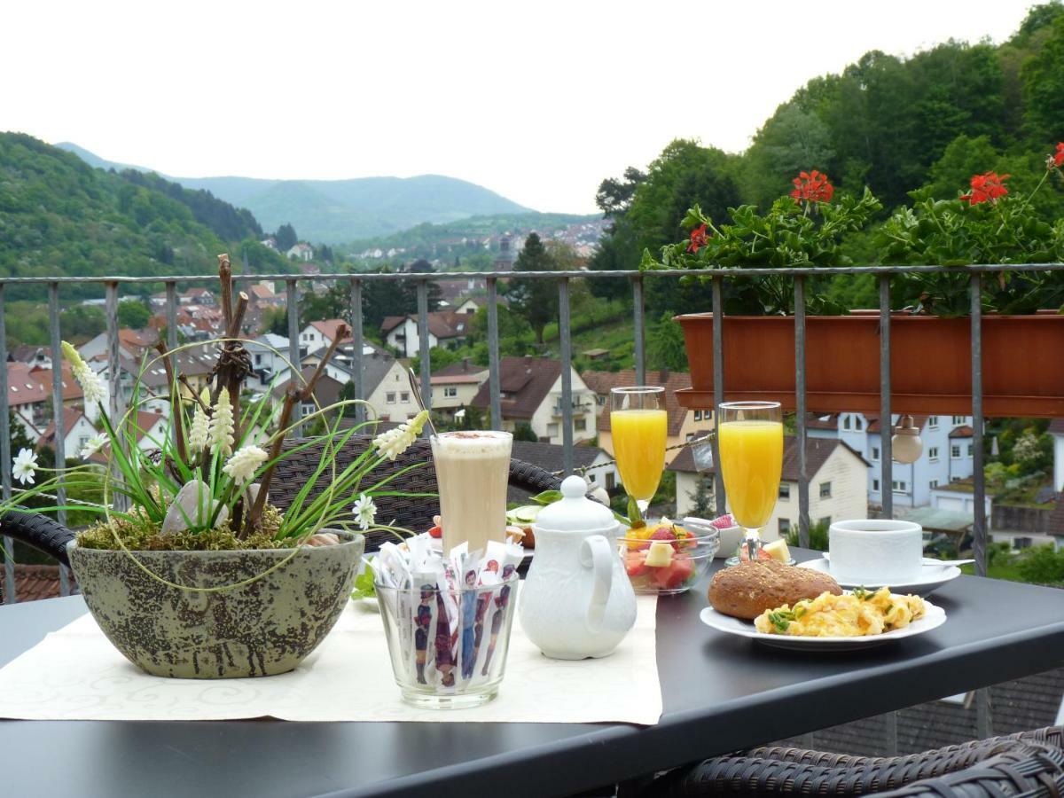 Pension Bergterrasse Annweiler am Trifels Exterior foto